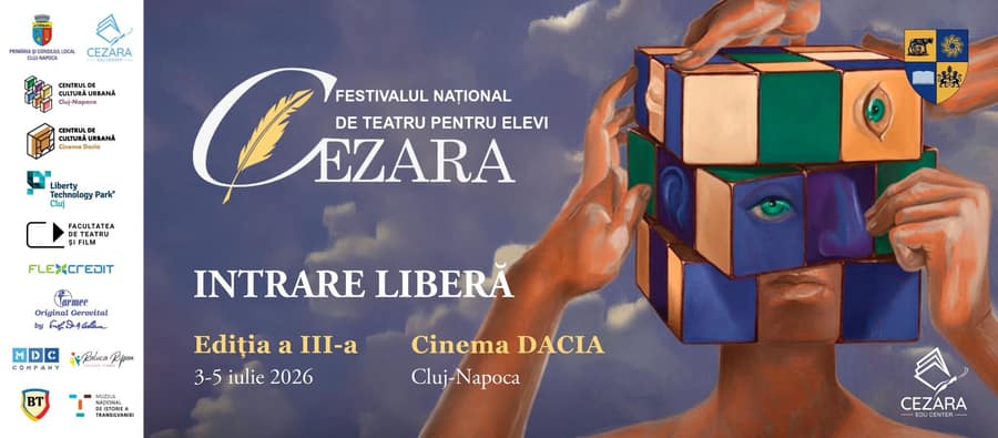 Festivalul Național de Teatru pentru Elevi "CEZARA" 2026, Cluj-Napoca – Festival pentru familie +6 ani