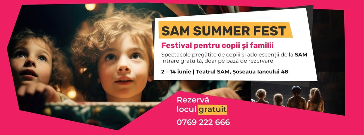 SAM Fest, Ediția a IV-a, iulie 2026 – Festival pentru familie +0 ani