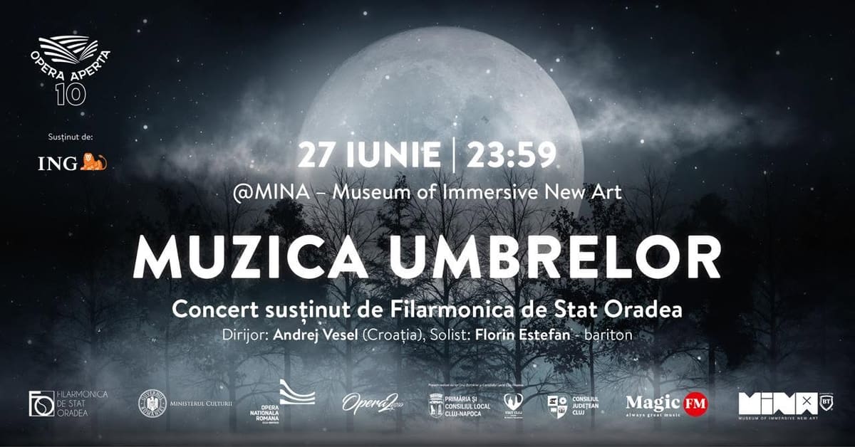 MUZICA UMBRELOR – Spectacol pentru familie +12 ani