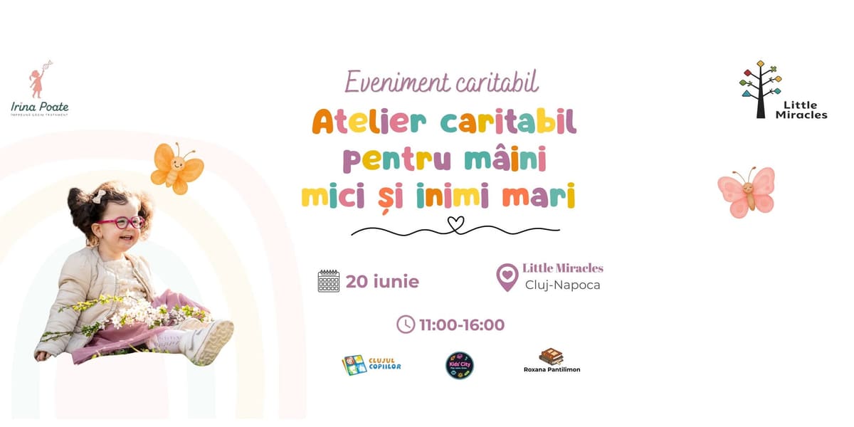 Atelier Caritabil – Mâini Mici, Inimi Mari