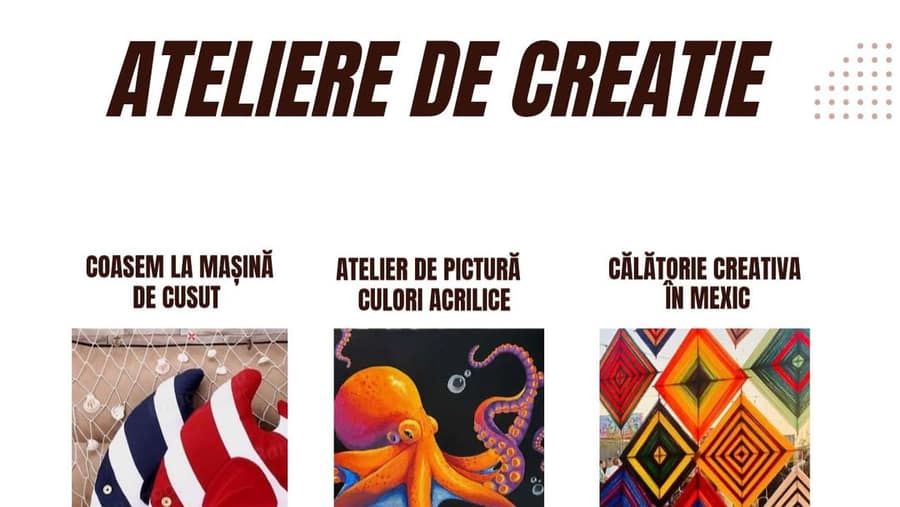 Ateliere pentru copii la Colour World – Atelier pentru copii 8-14 ani