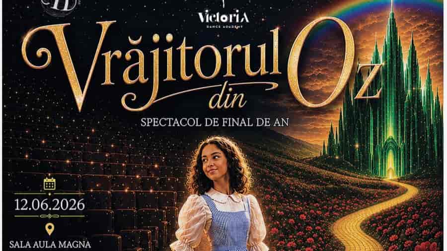 Vrăjitorul din Oz – Spectacol pentru familie +0 ani