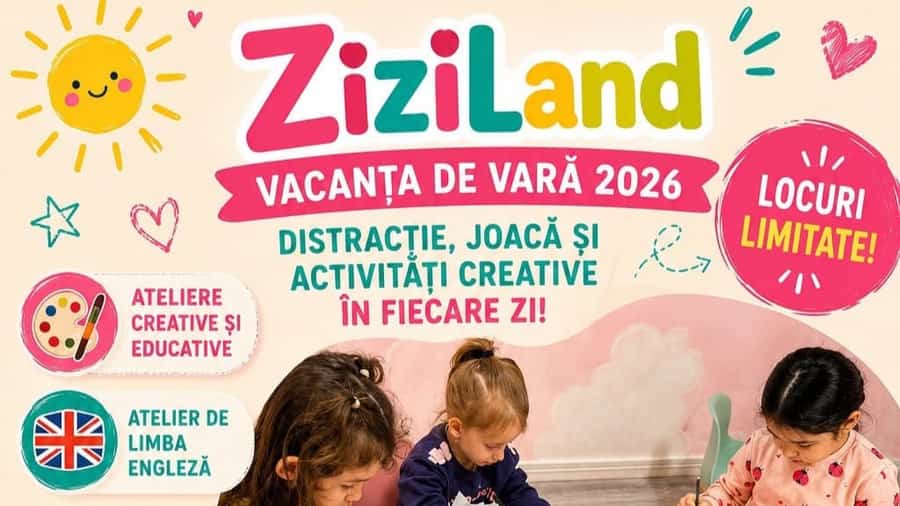 Vacanța de Vară la ZiziLand – Școală de Vară pentru copii 3-7 ani