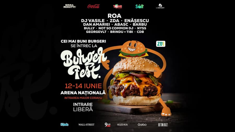 BurgerFest 2026 – Festival pentru familie +0 ani