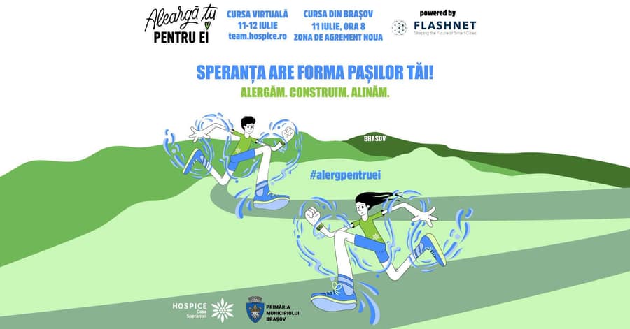 Crosul "Aleargă TU pentru EI" 2026 – powered by Flashnet