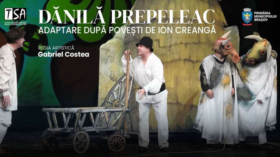 Dănilă Prepeleac. Adaptare după povești de Ion Creangă – Spectacol pentru familie +0 ani