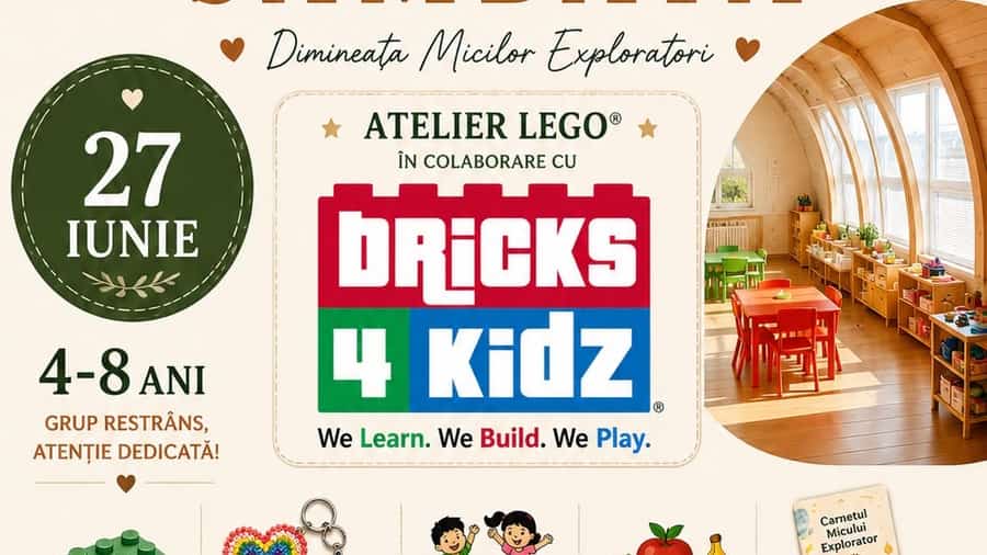 Kids Hub Sâmbătă – Atelier pentru familie +0 ani