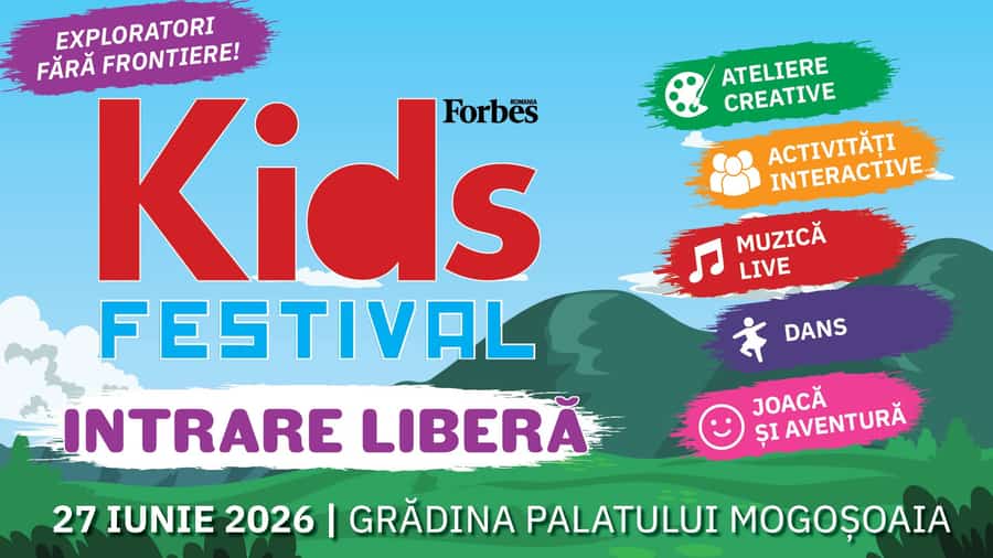 Forbes Kids România Festival 2026 – Exploratori fără frontiere