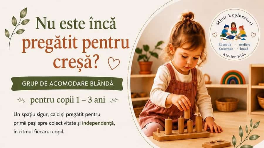 Baby Explorers – Atelier pentru copii 1-3 ani