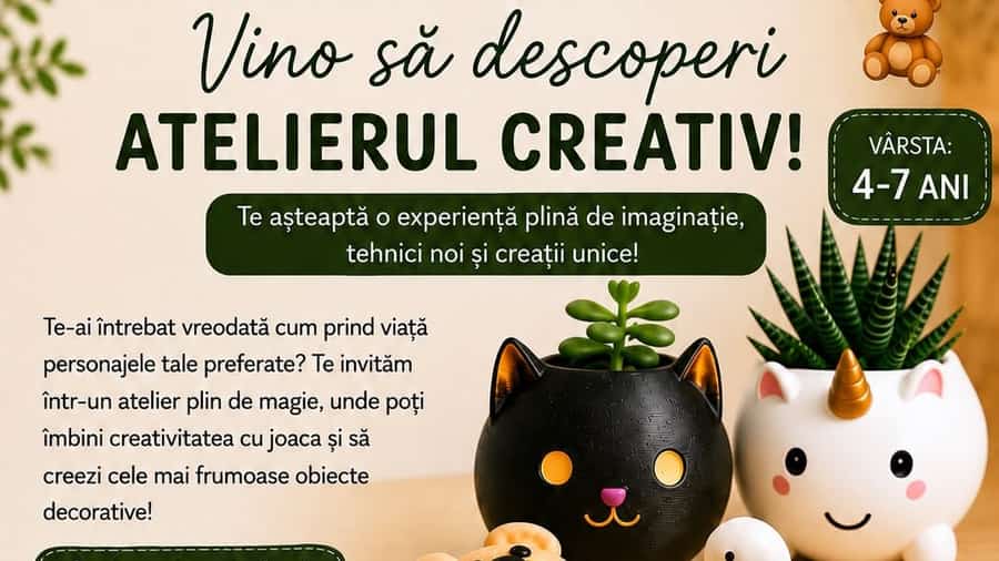 Atelierul Magic – Atelier pentru copii 4-7 ani