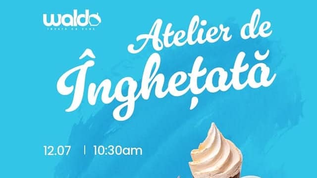 Atelier de Înghețată Naturală – Atelier pentru copii 3-10 ani
