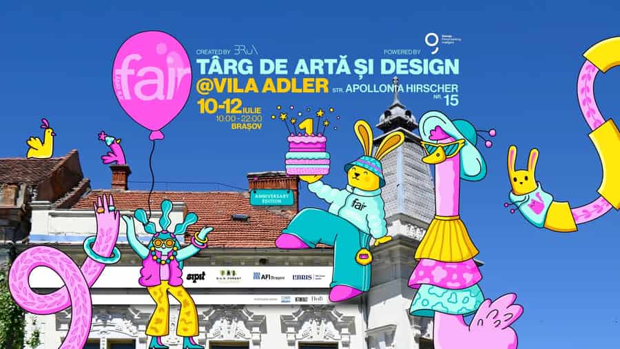 it’s only FAIR | 1y anniversary edition | Târg de Artă & Design la Vila Adler – Târg pentru familie