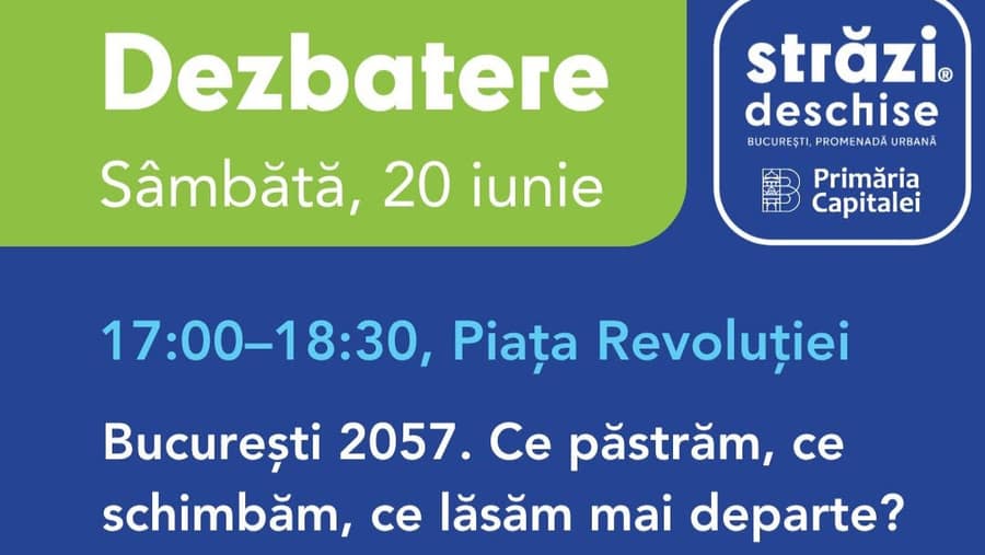 București 2057. Ce păstrăm, ce schimbăm, ce lăsăm mai departe? – Conferință pentru familie +0 ani