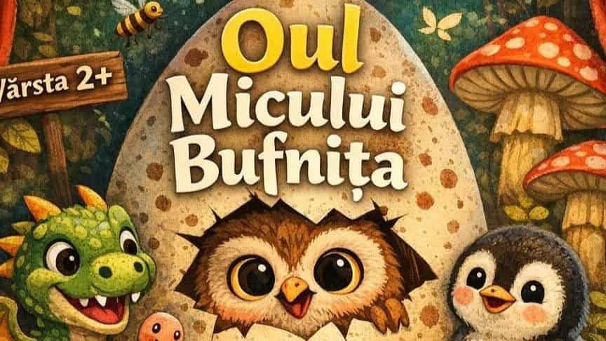 OUL MICULUI BUFNIȚĂ – Atelier pentru copii 2-7 ani