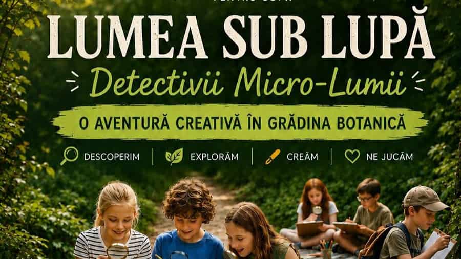 LUMEA SUB LUPĂ – „Detectivii Micro-Lumii”
