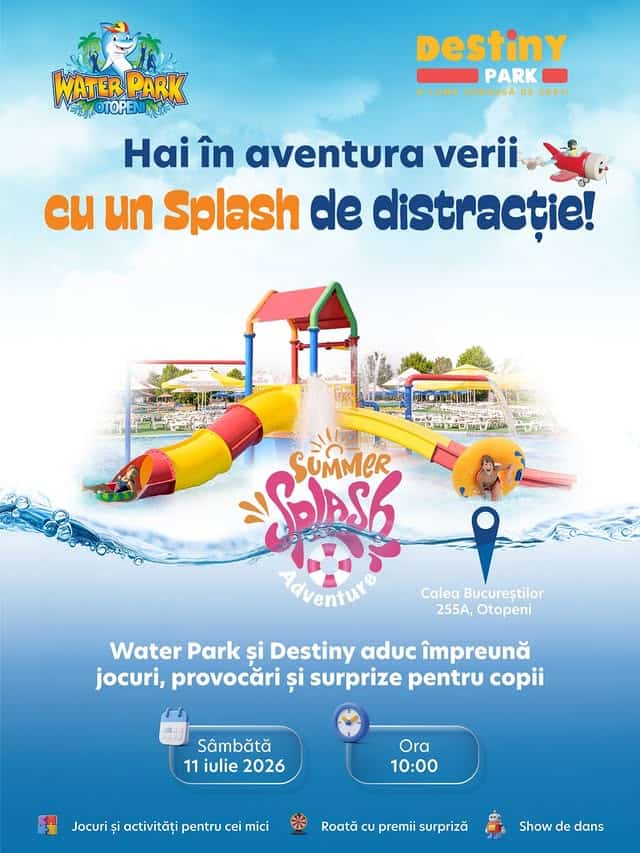 Aventura verii la Water Park Otopeni – Special pentru familie